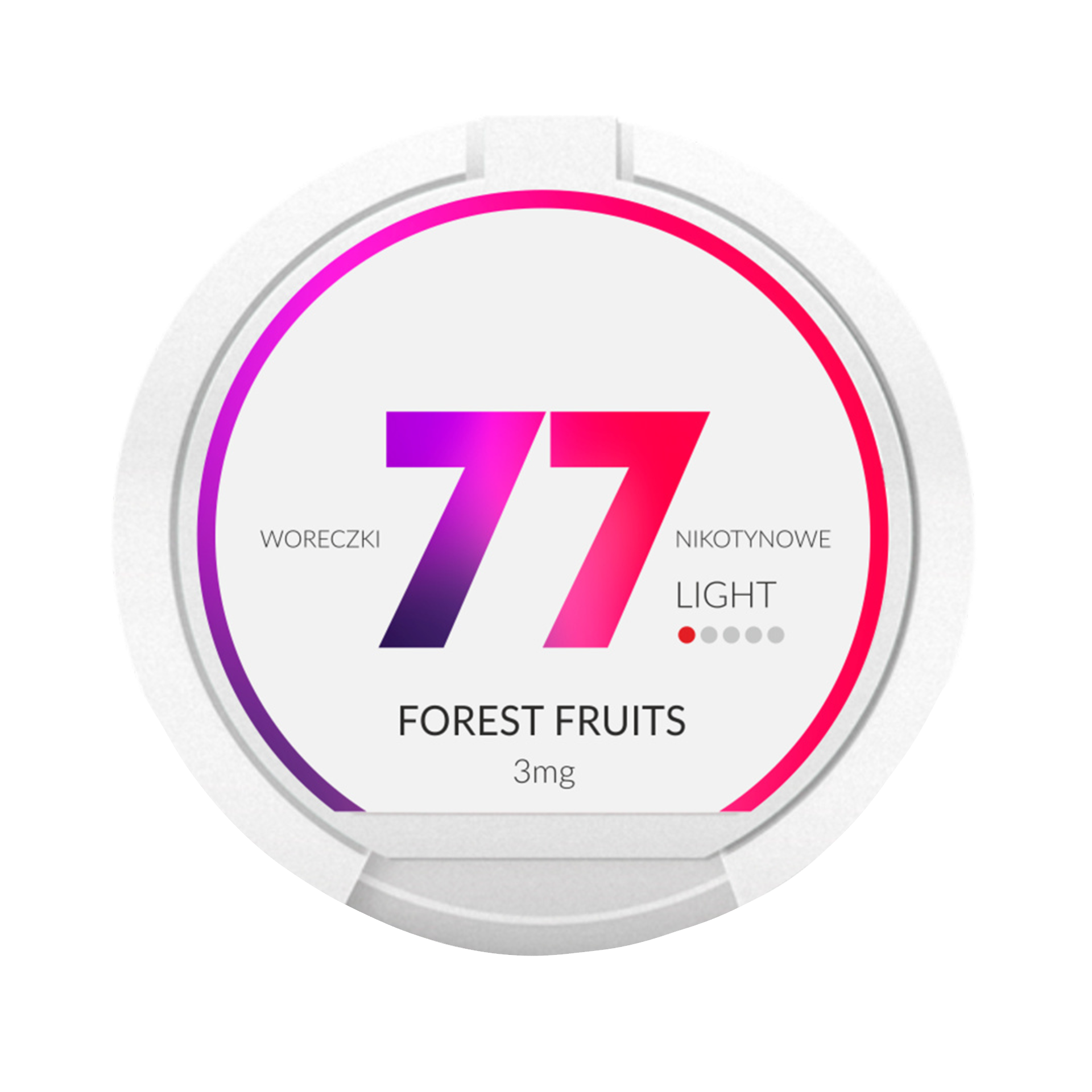77 Forest Fruits 3mg Slim Nicotine Pouches
