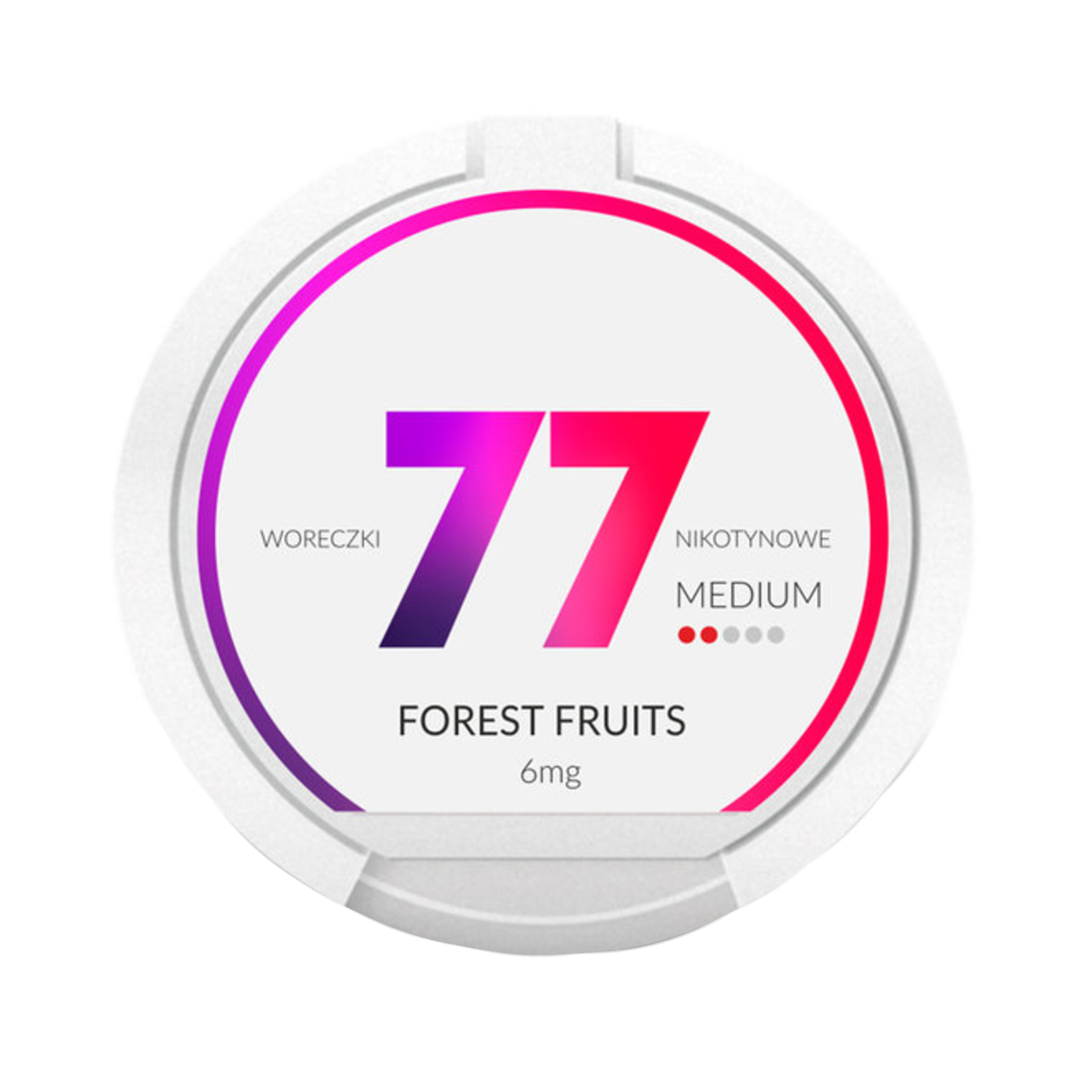 77 Forest Fruits 6mg Slim Nicotine Pouches