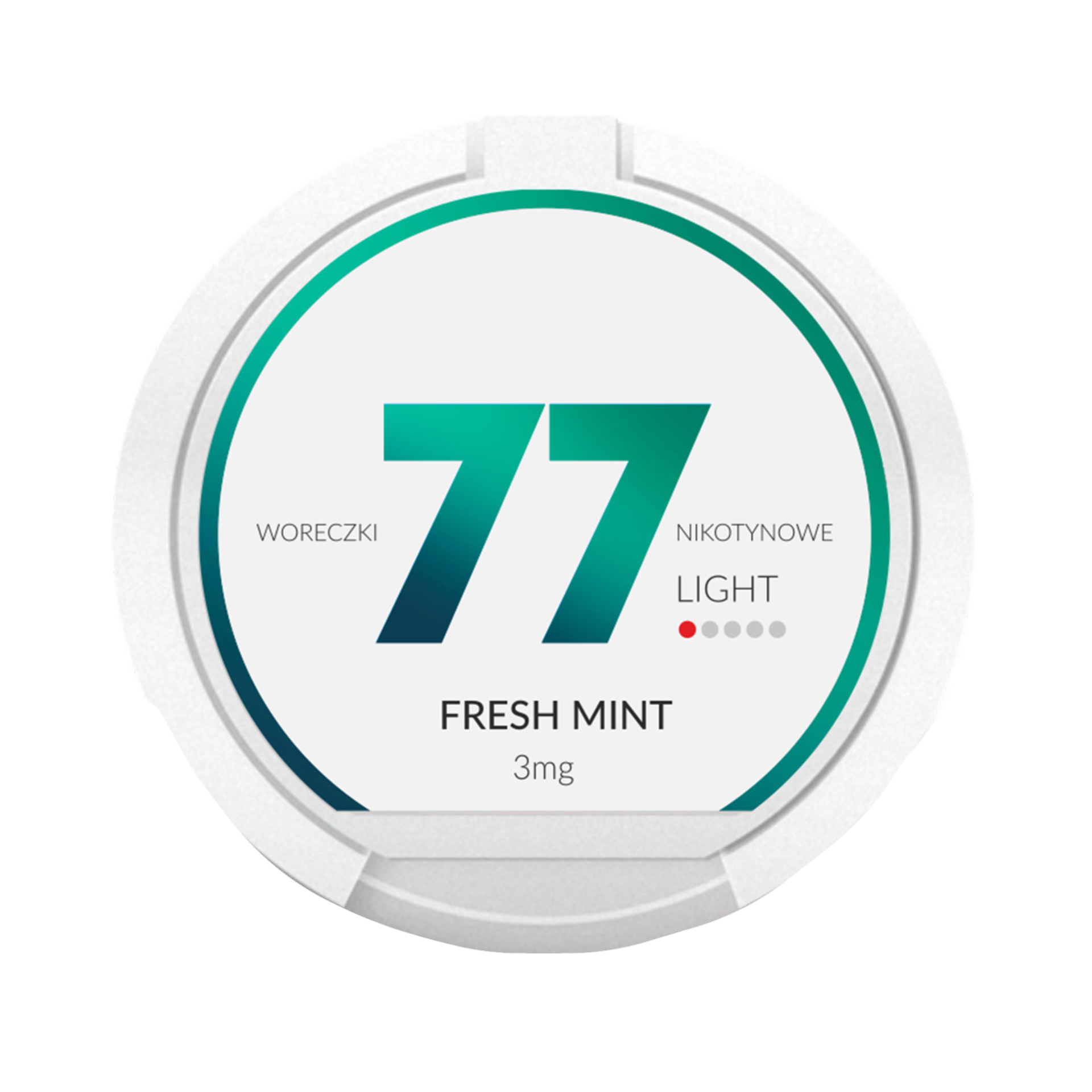 77 Fresh Mint 3mg Slim Nicotine Pouches
