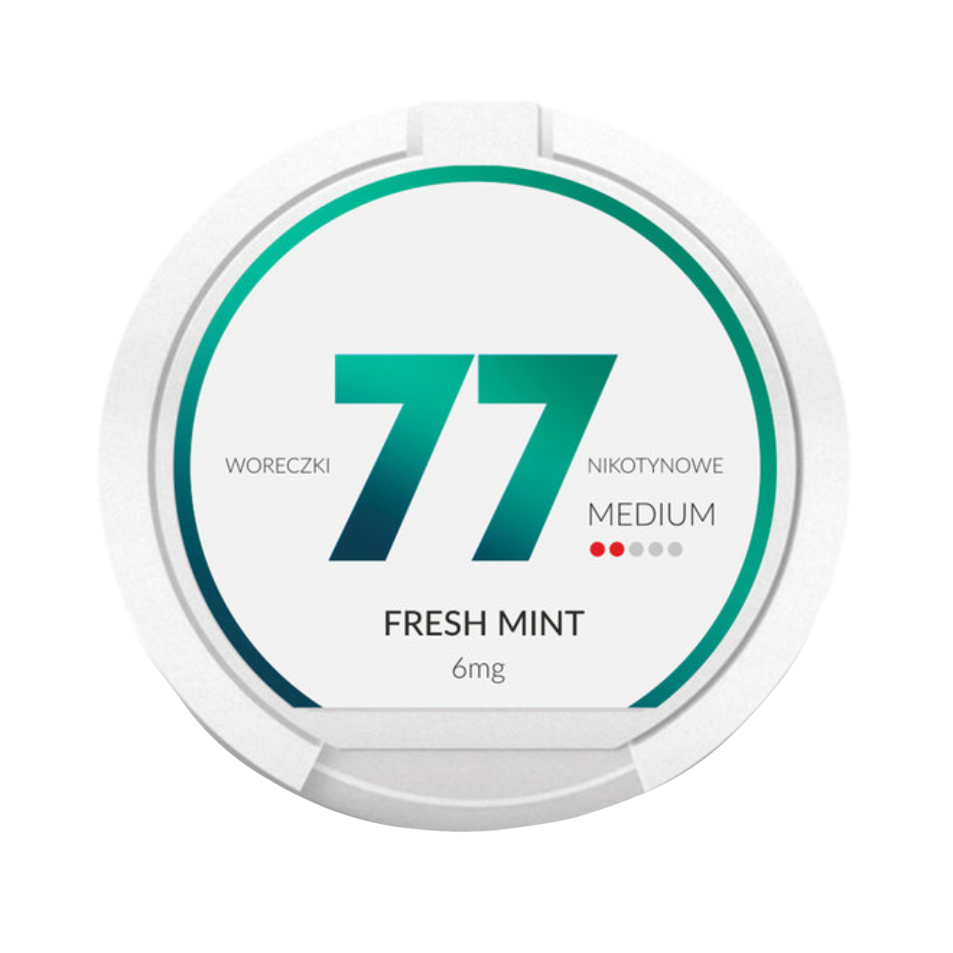 77 Fresh Mint 6mg Slim Nicotine Pouches