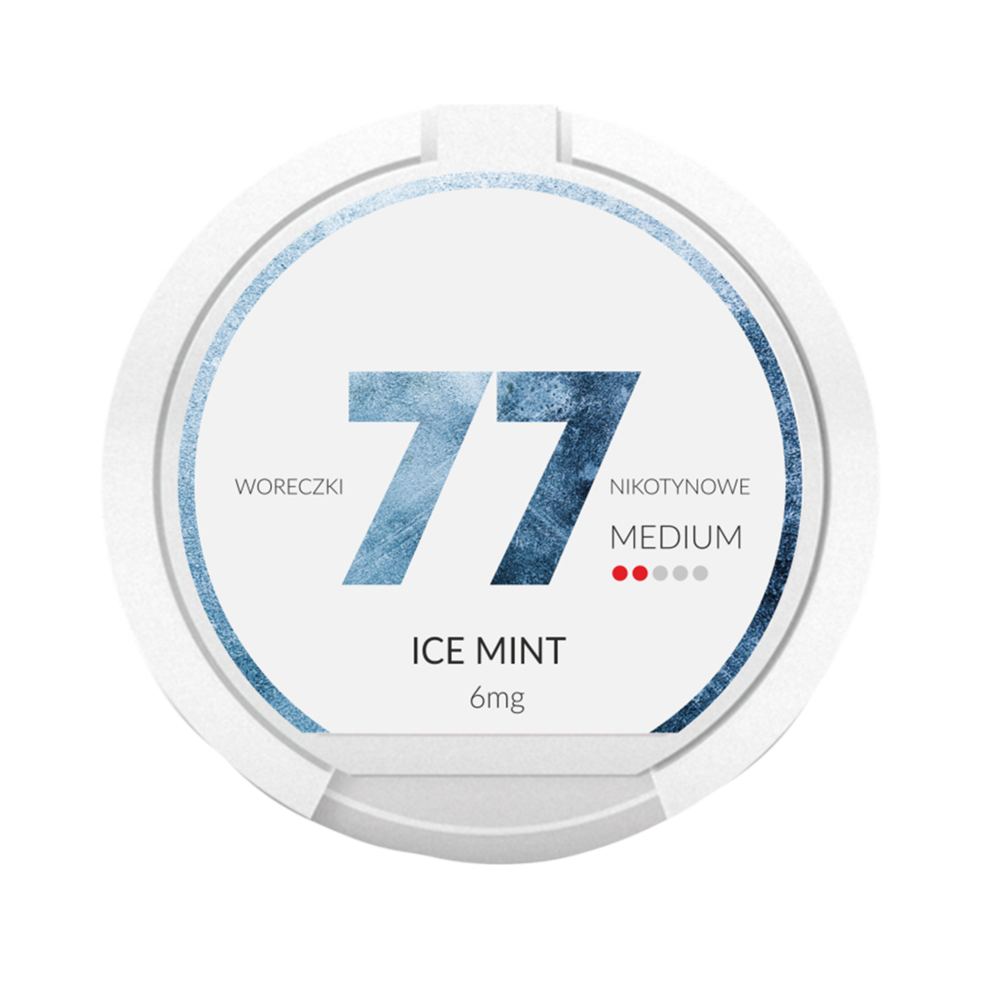 77 Ice Mint 6mg Slim Nicotine Pouches