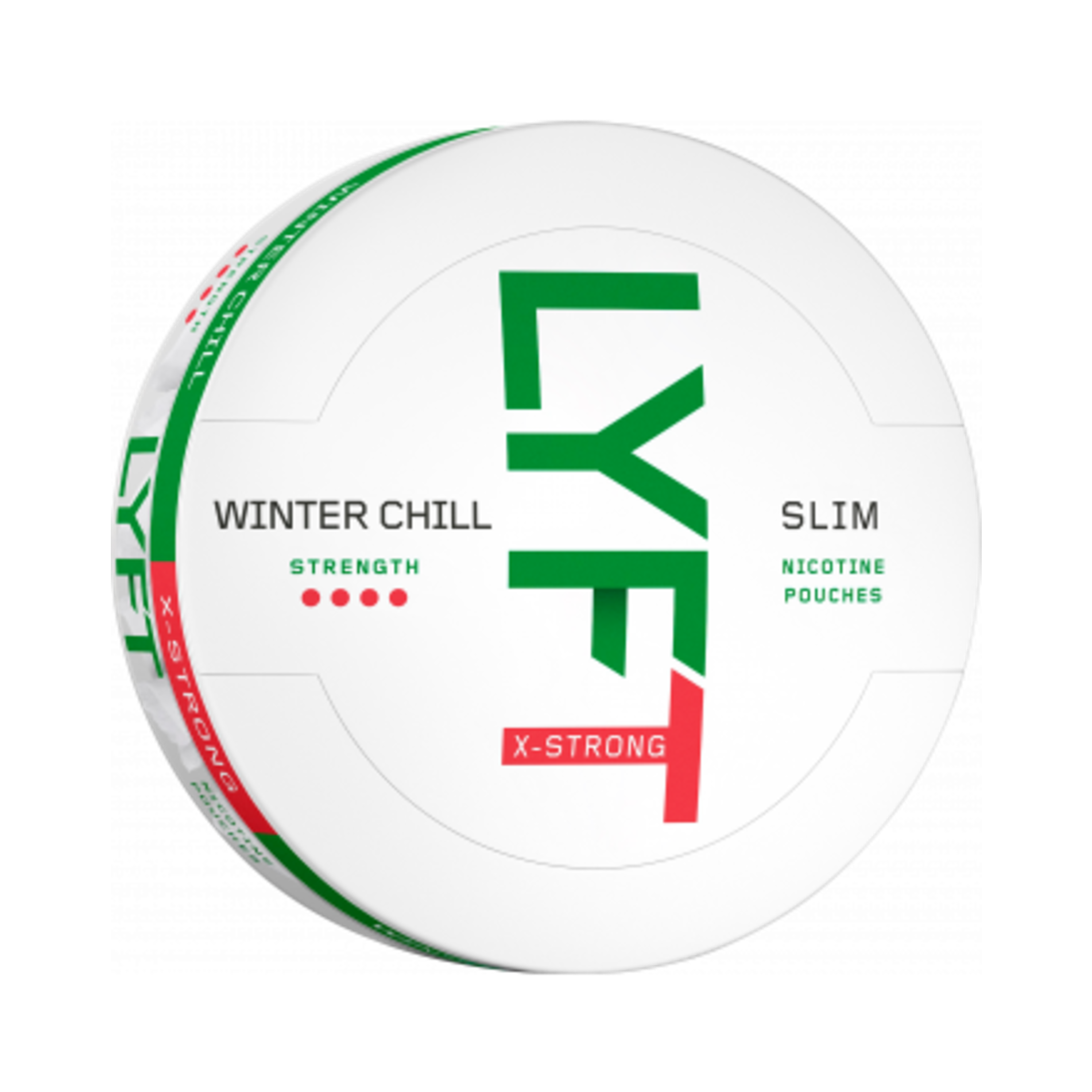 LYFT Winter Chill Slim X-Strong Nicotine Pouches