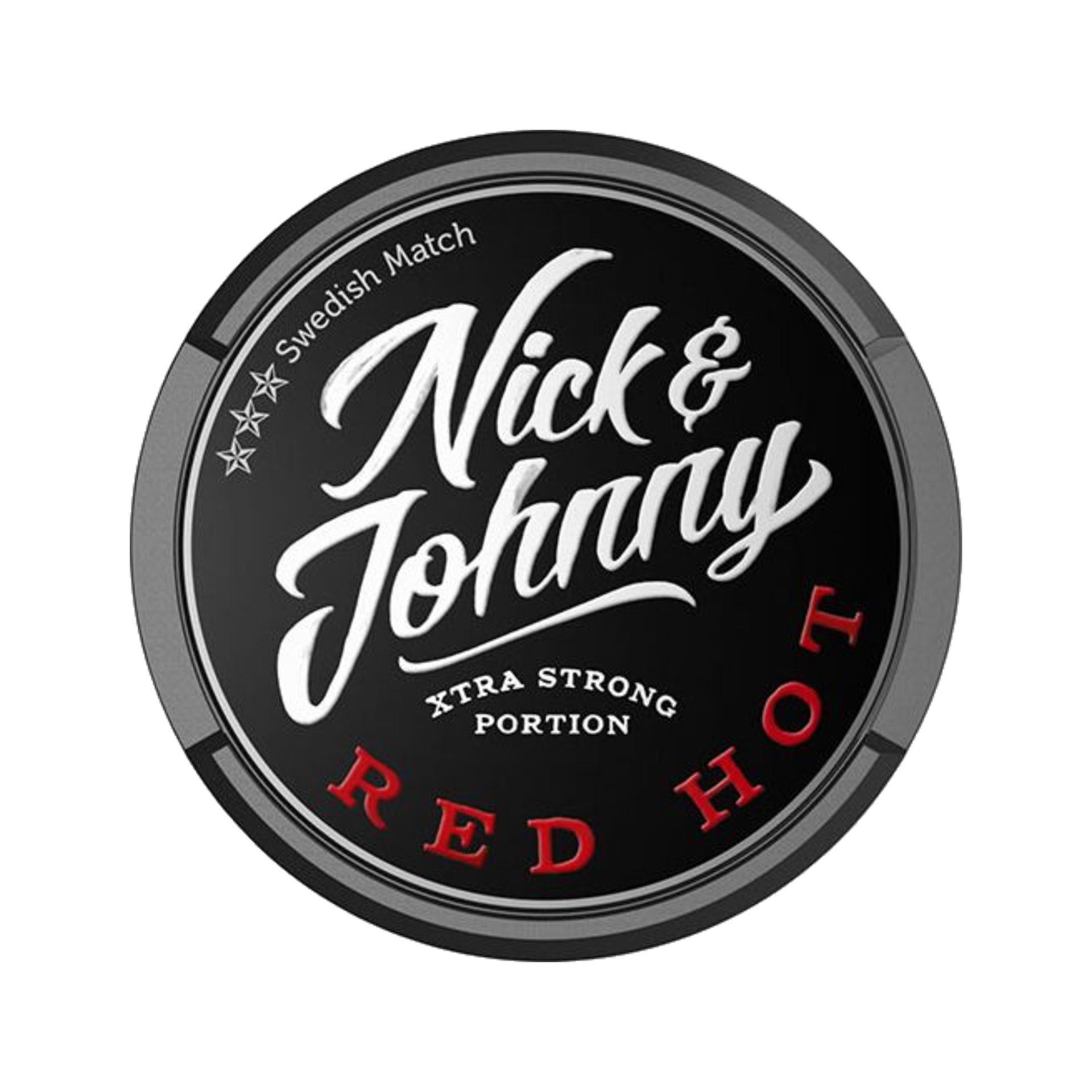 Nick & Johnny Red Hot Extra Strong Portion