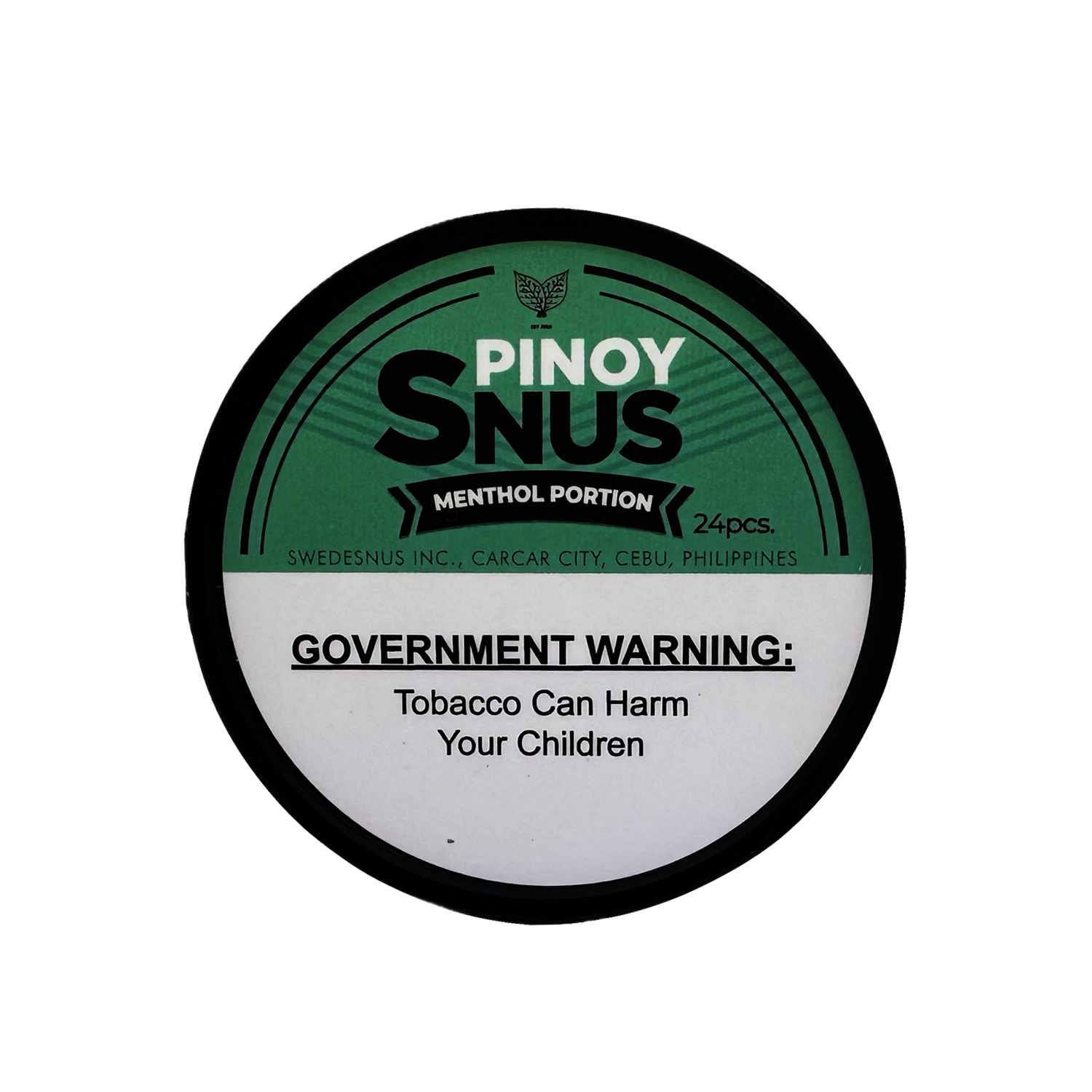 Pinoy Snus Menthol Portion