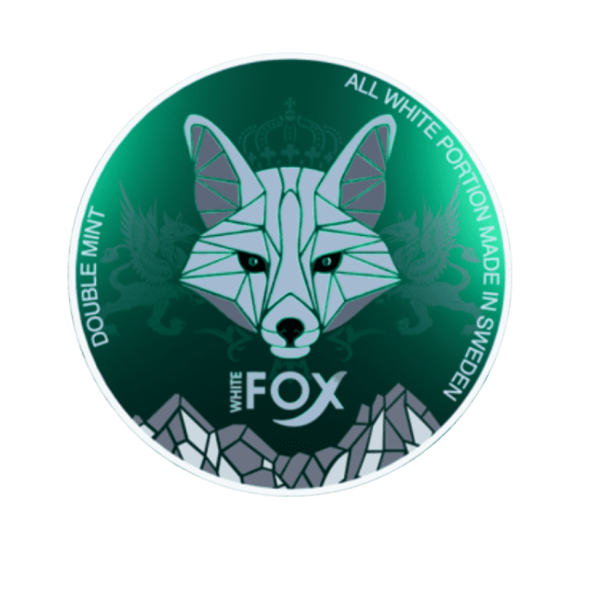 White Fox Double Mint Nicotine Pouches