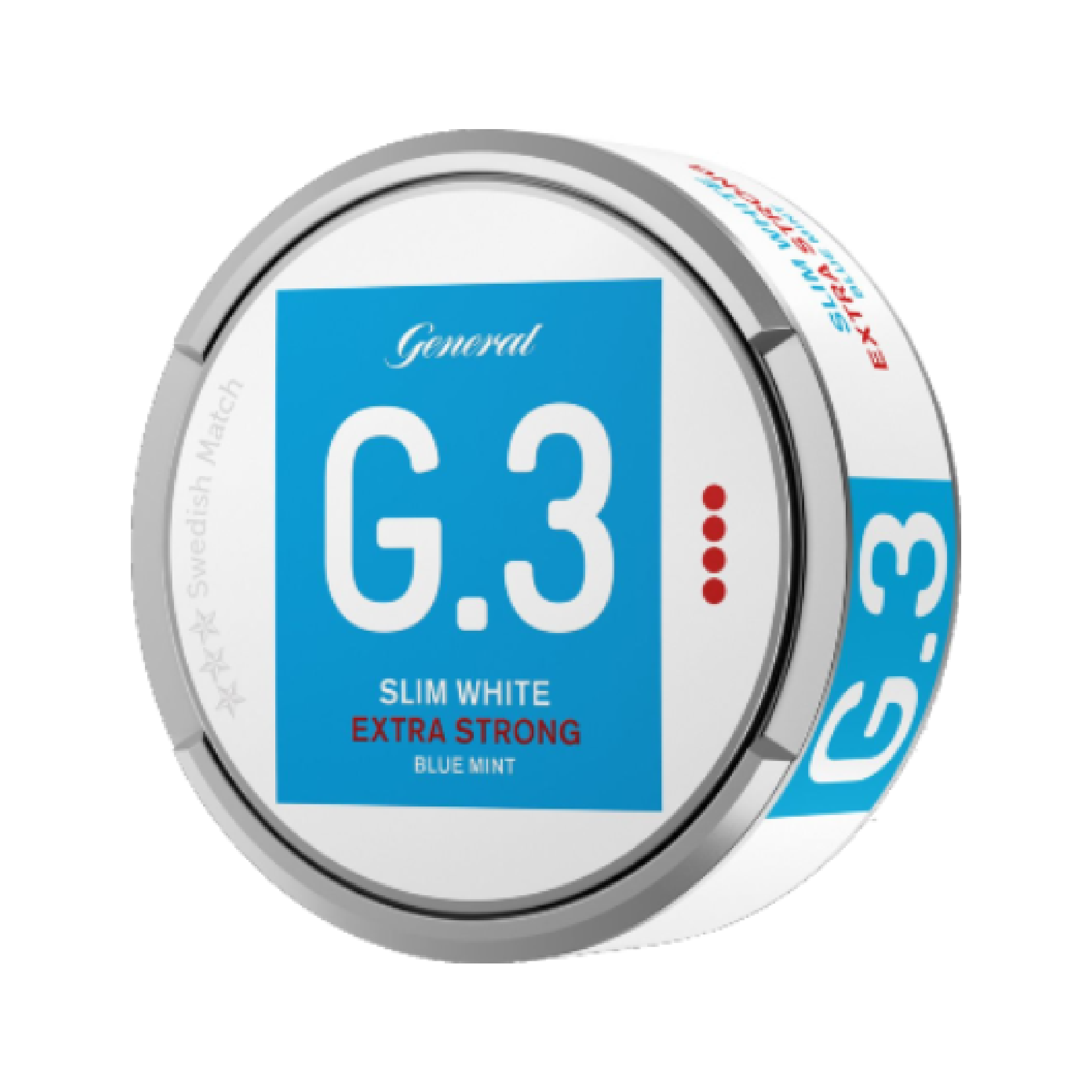 General G.3 Slim Blue Mint Extra Strong White Dry
