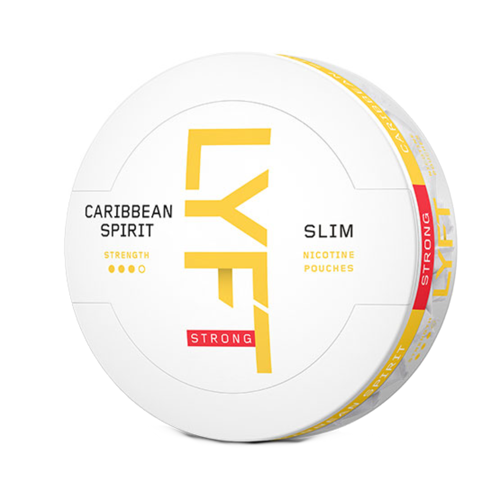Lyft Caribbean Spirit Slim Strong Nicotine Pouches