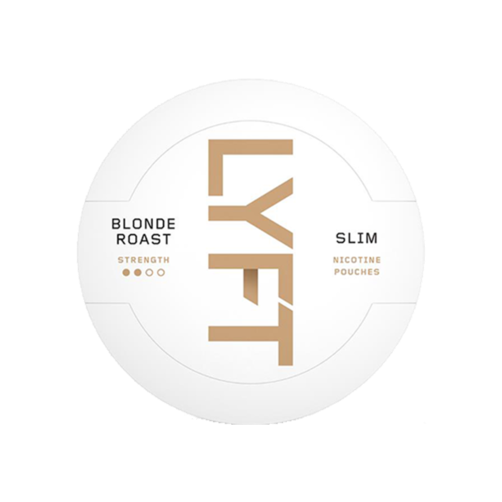 Lyft Blonde Roast Slim Nicotine Pouches