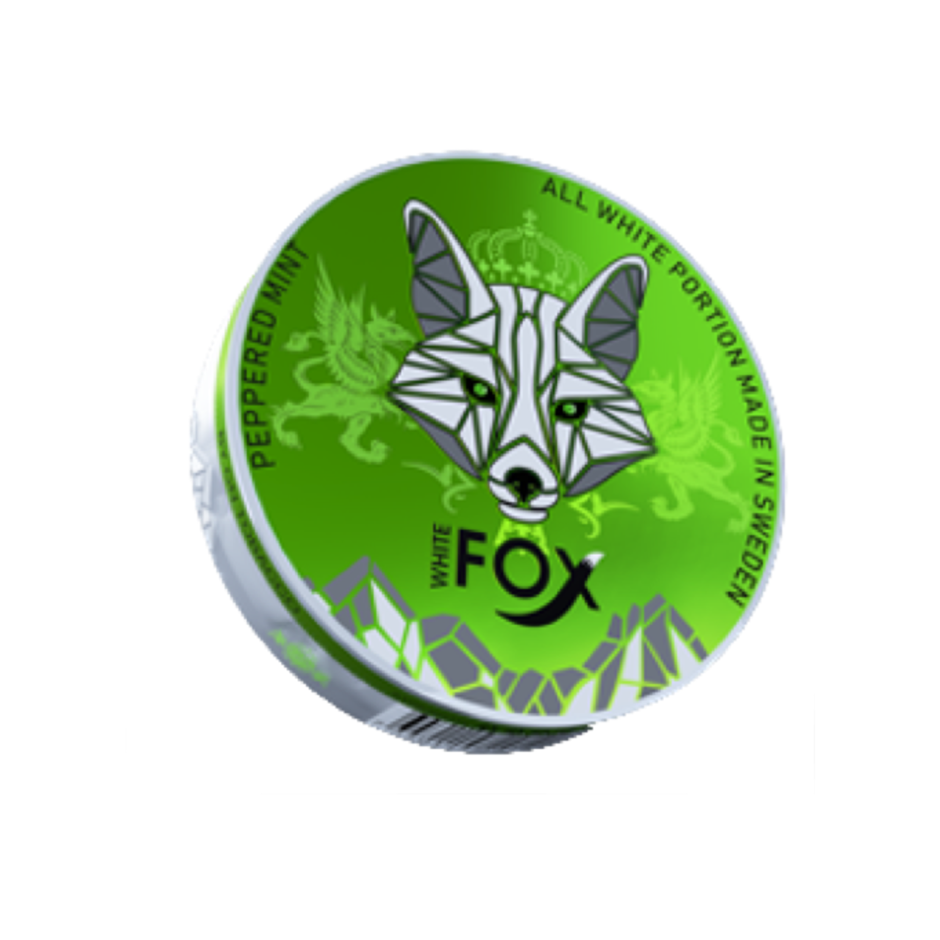 White Fox Peppered Mint Nicotine Pouches - Image 2