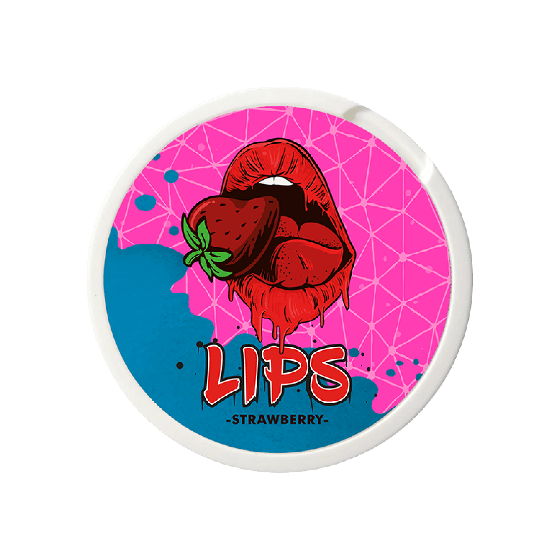 Killa: LIPS Strawberry Nicotine Pouches