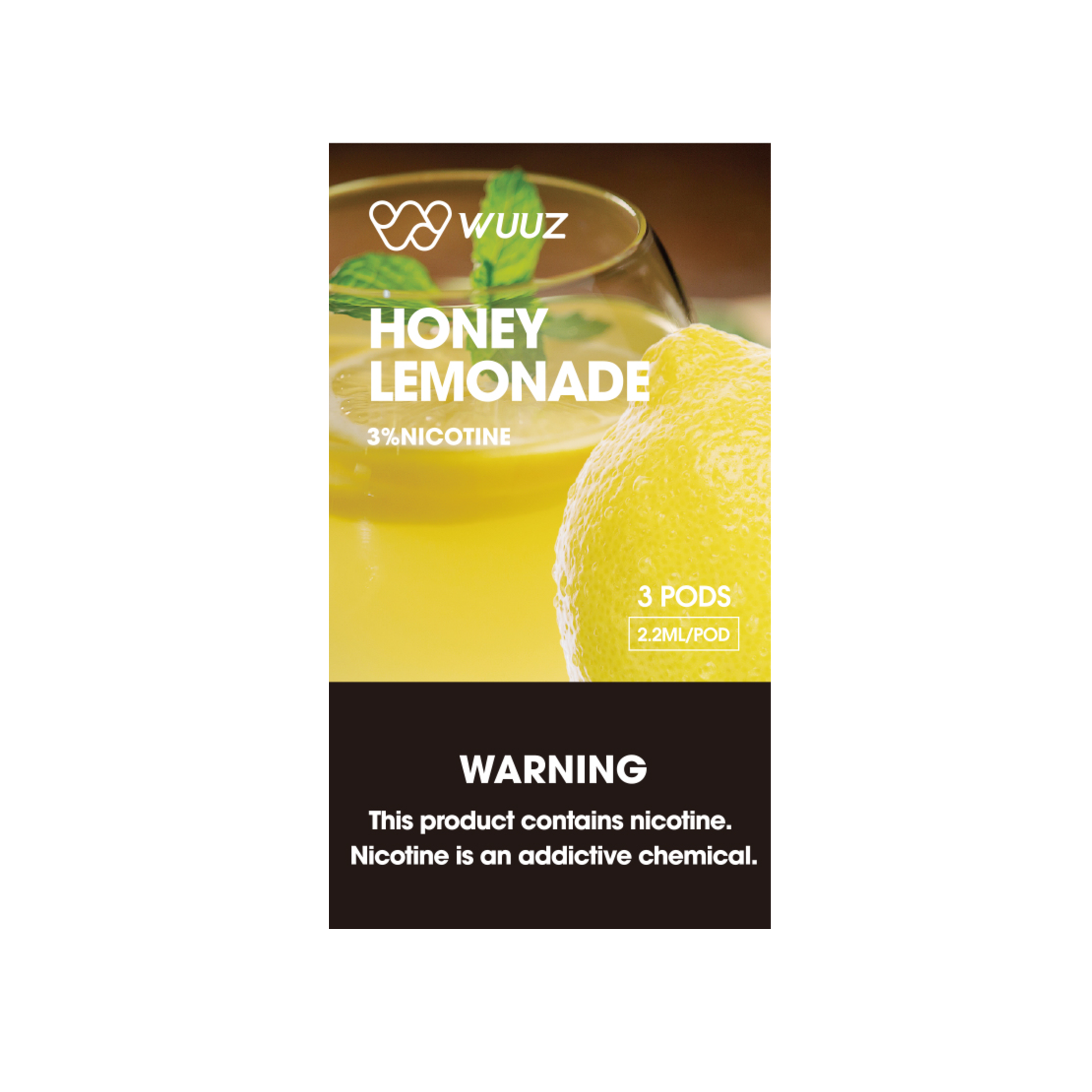 Wuuz S1 3-in-1 Pods - Honey Lemonade <br> (Relx Classic)