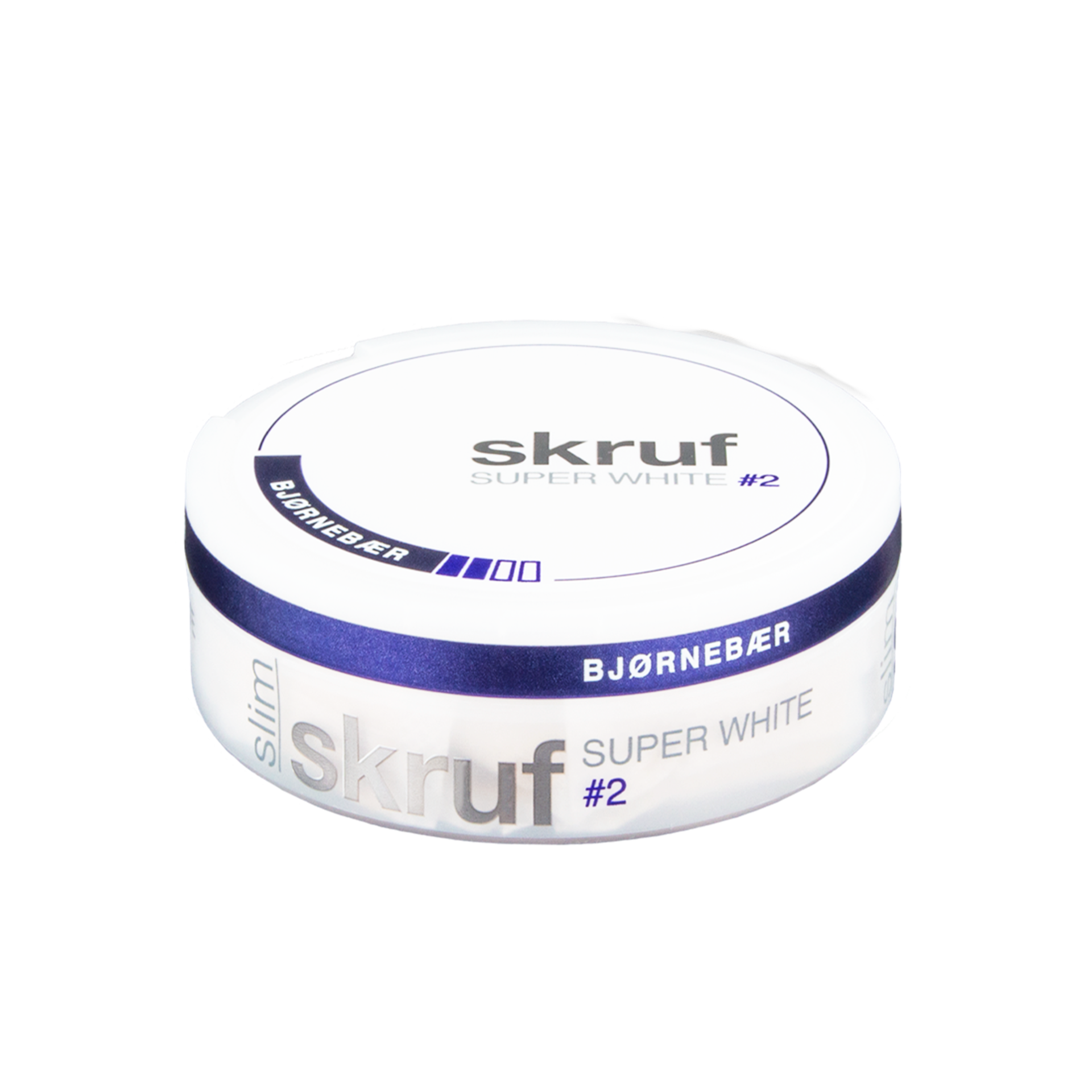 Skruf Super White #2 Bjørnebær Nicotine Pouches - Image 2