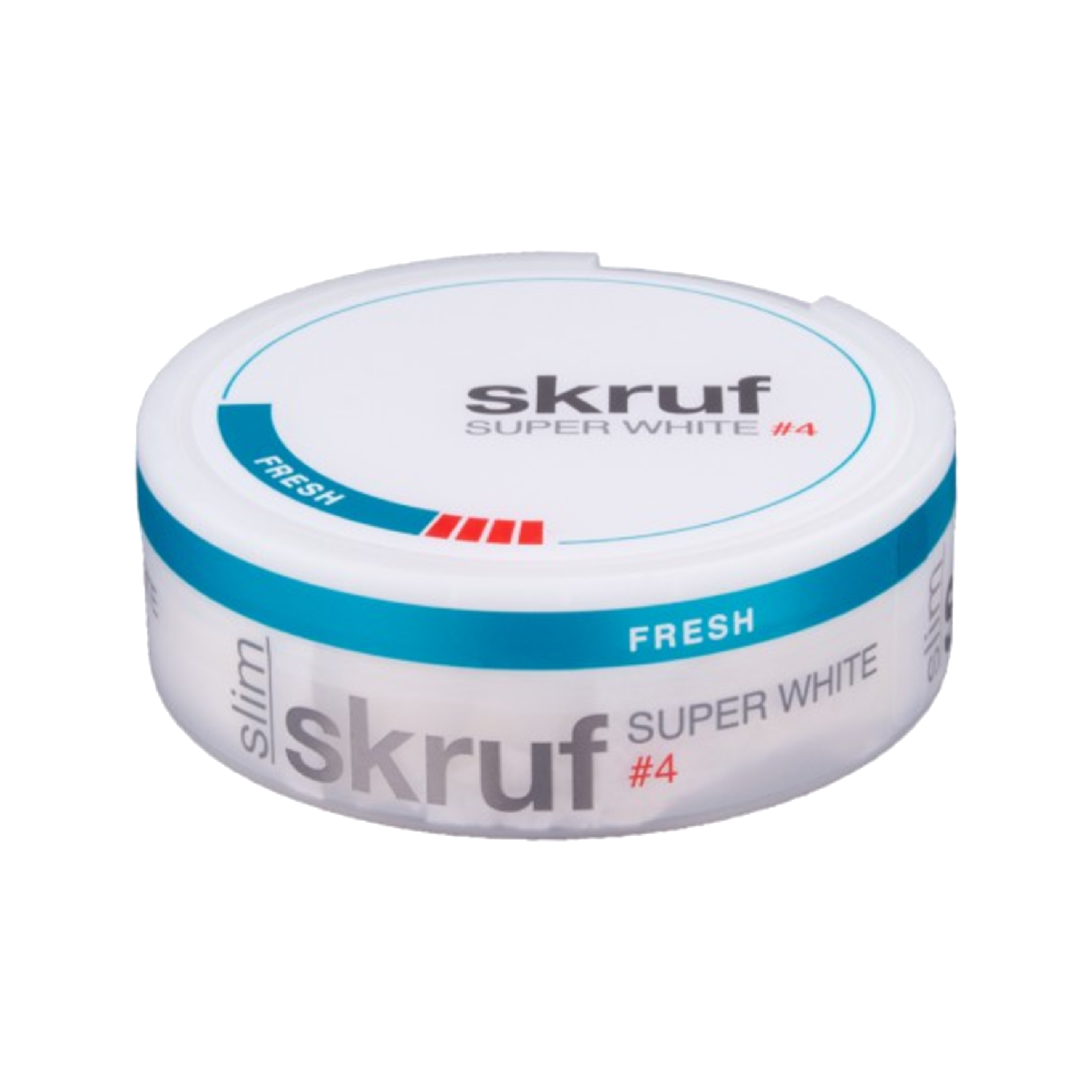Skruf Super White #4 Slim Fresh Extra Strong Nicotine Pouches - Image 2