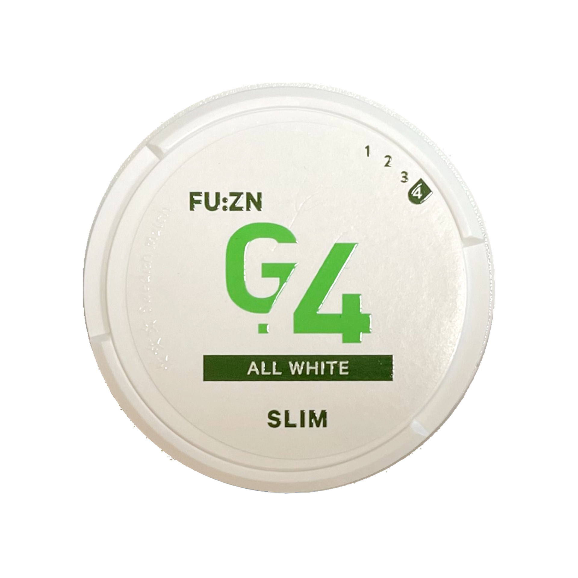 General G.4 FU:ZN Slim Apple Mint All White