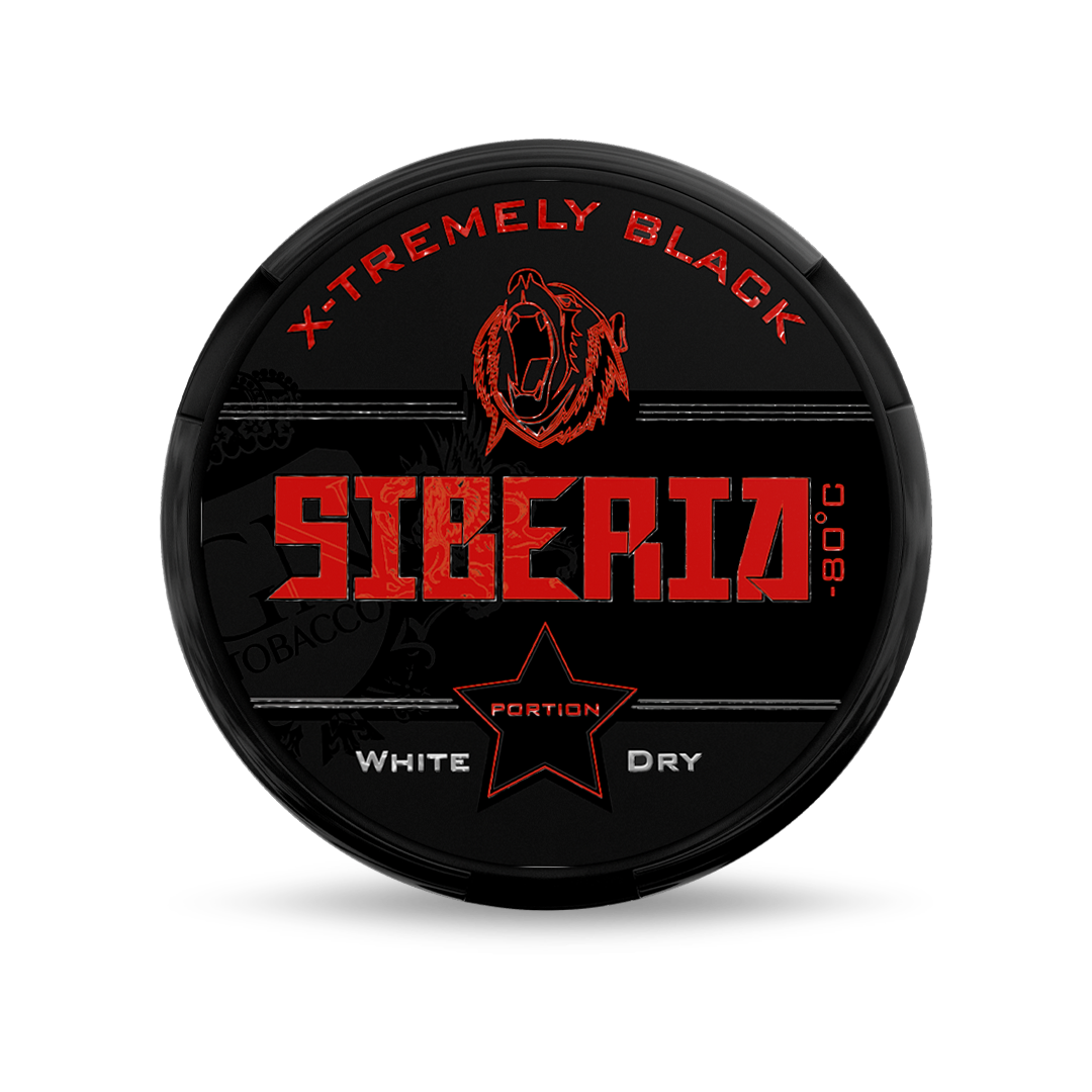 Siberia -80°C Extremely Black White Dry