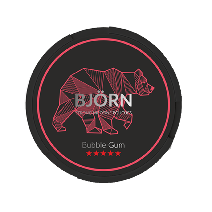 Björn Bubblegum Strong Nicotine Pouches