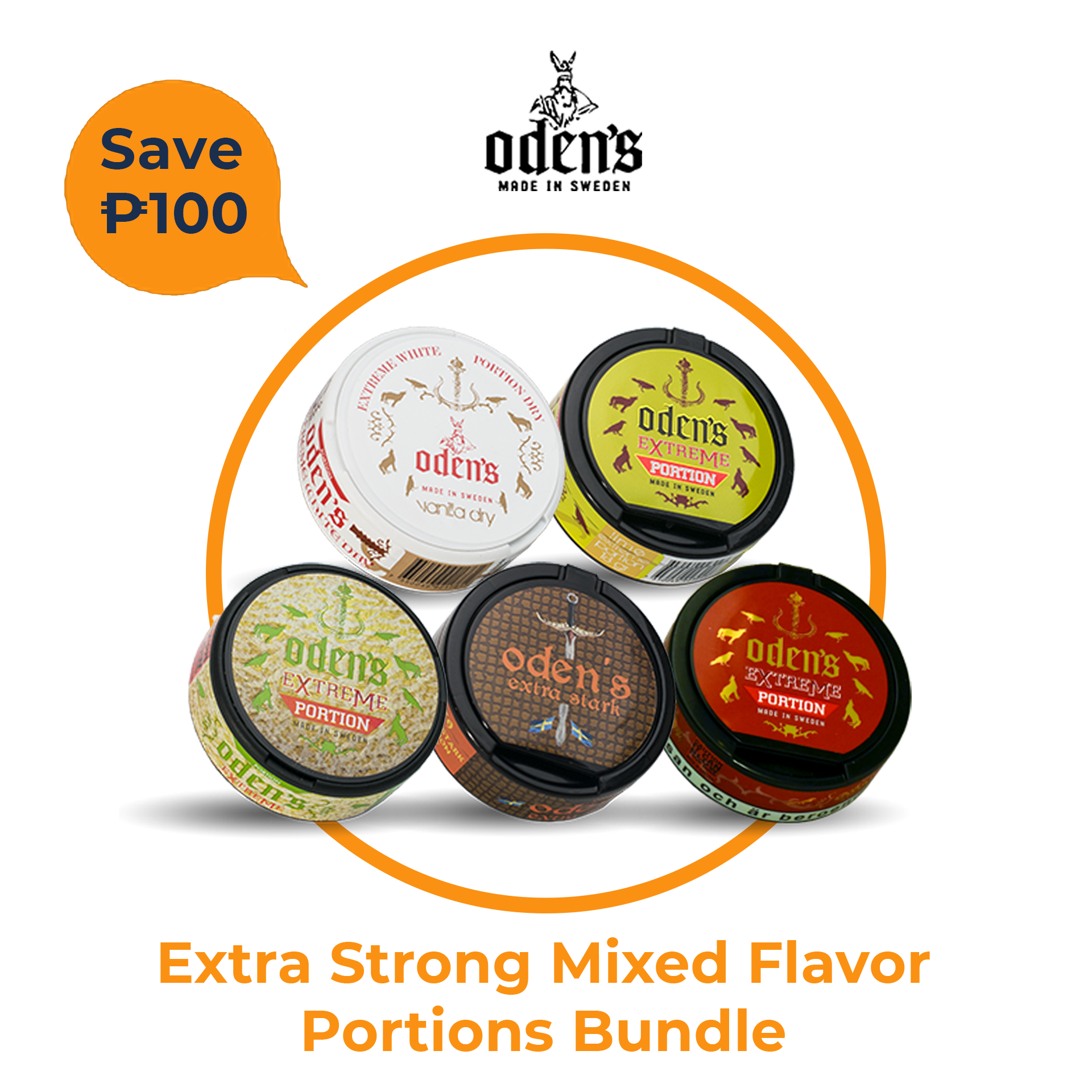 Extra Strong Mixed Flavor Portions Bundle