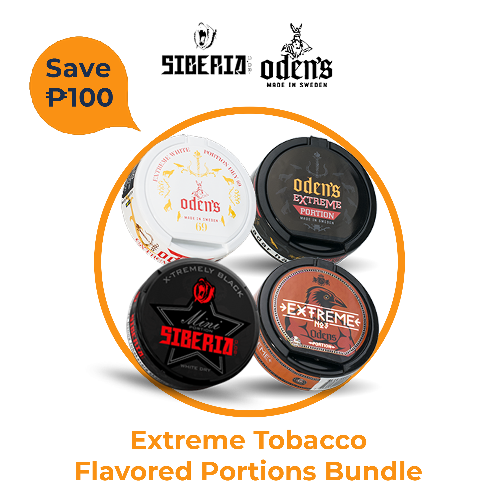 Extreme Tobacco Flavored Portions Bundle