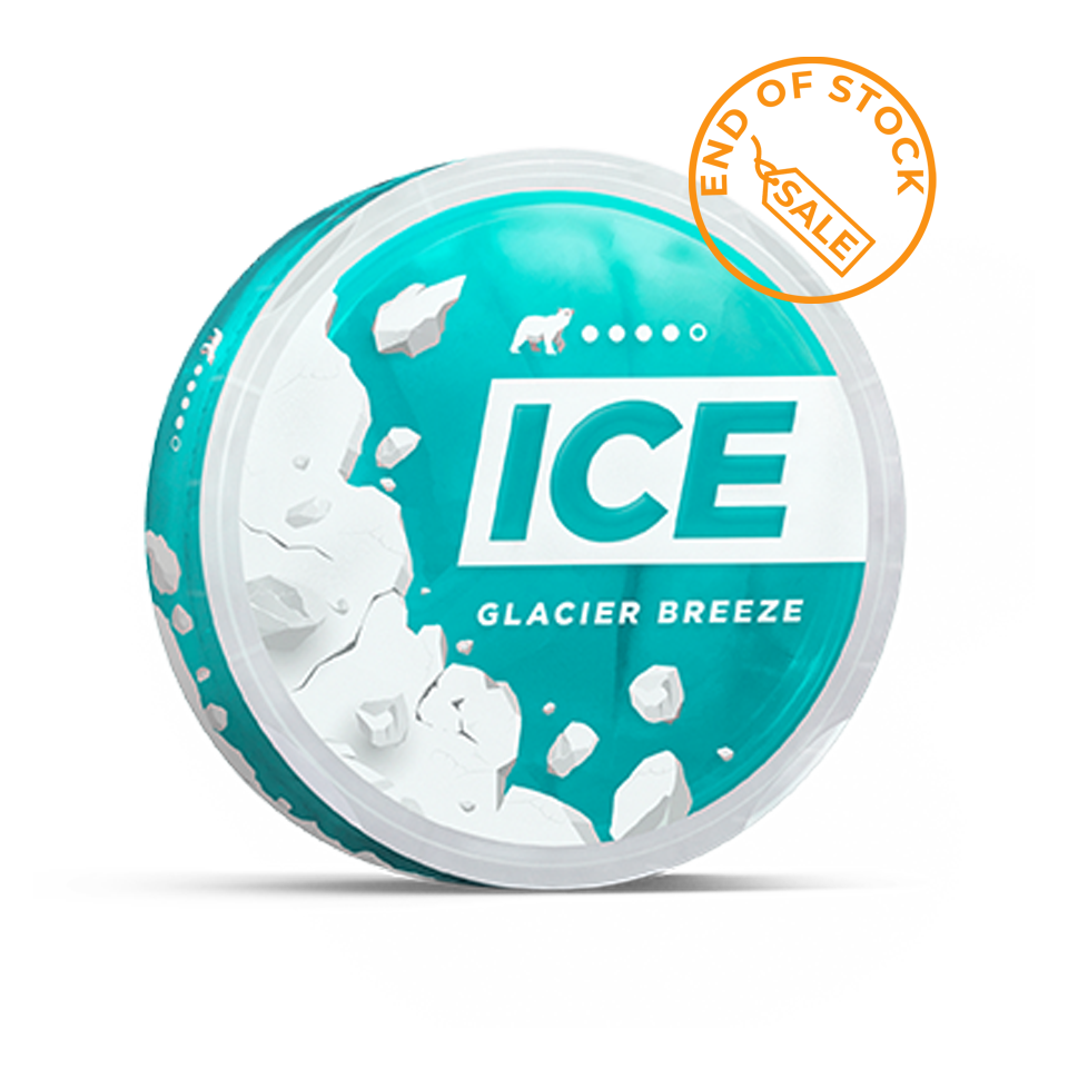 ICE Glacier Breeze Strong Nicotine Pouches