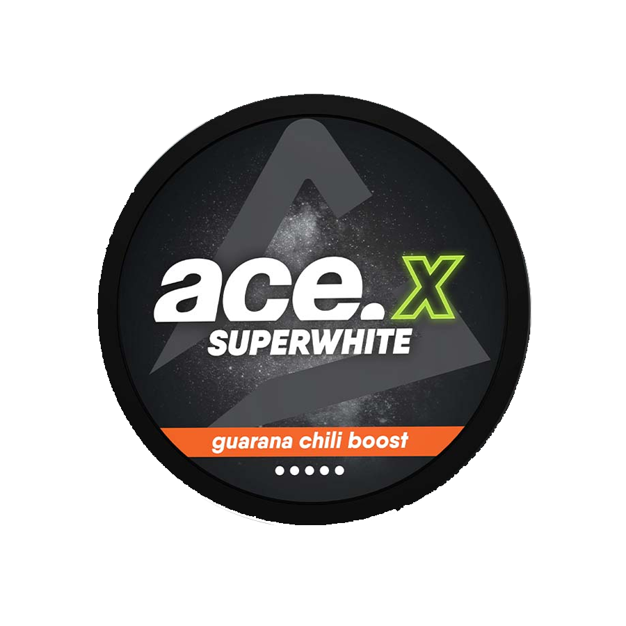 Ace X Guarana Chili Boost Slim Nicotine Pouches