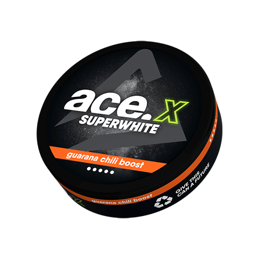 Ace X Guarana Chili Boost Slim Nicotine Pouches - Image 3
