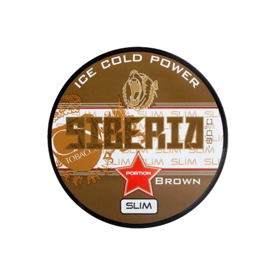 Siberia -80°C Brown Power Slim Portion