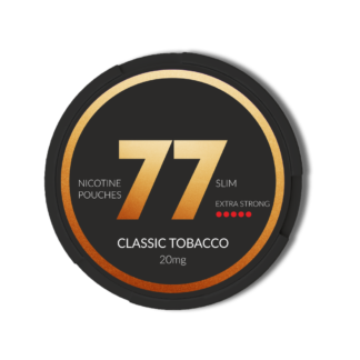 77 Classic Tobacco 20mg Slim Nicotine Pouches