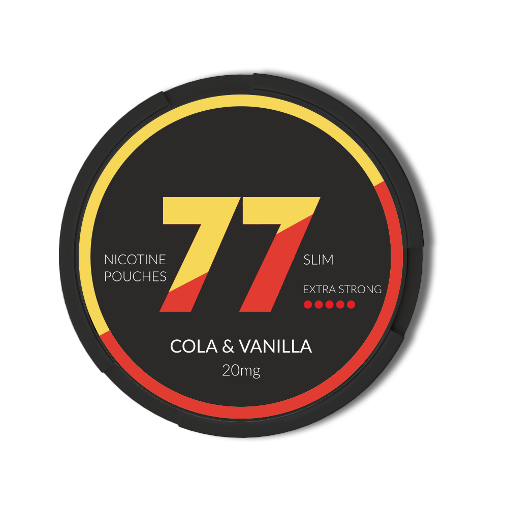 77 Cola & Vanilla 20mg Slim Nicotine Pouches