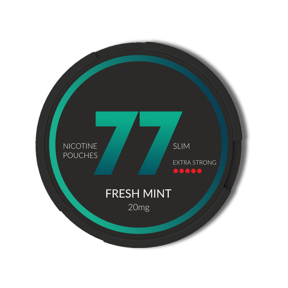 77 Fresh Mint 20mg Slim Nicotine Pouches