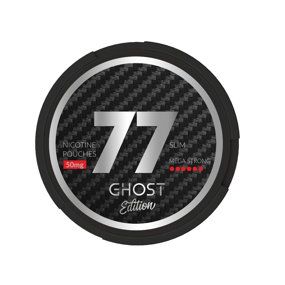 77 Ghost Edition 50mg Slim Nicotine Pouches
