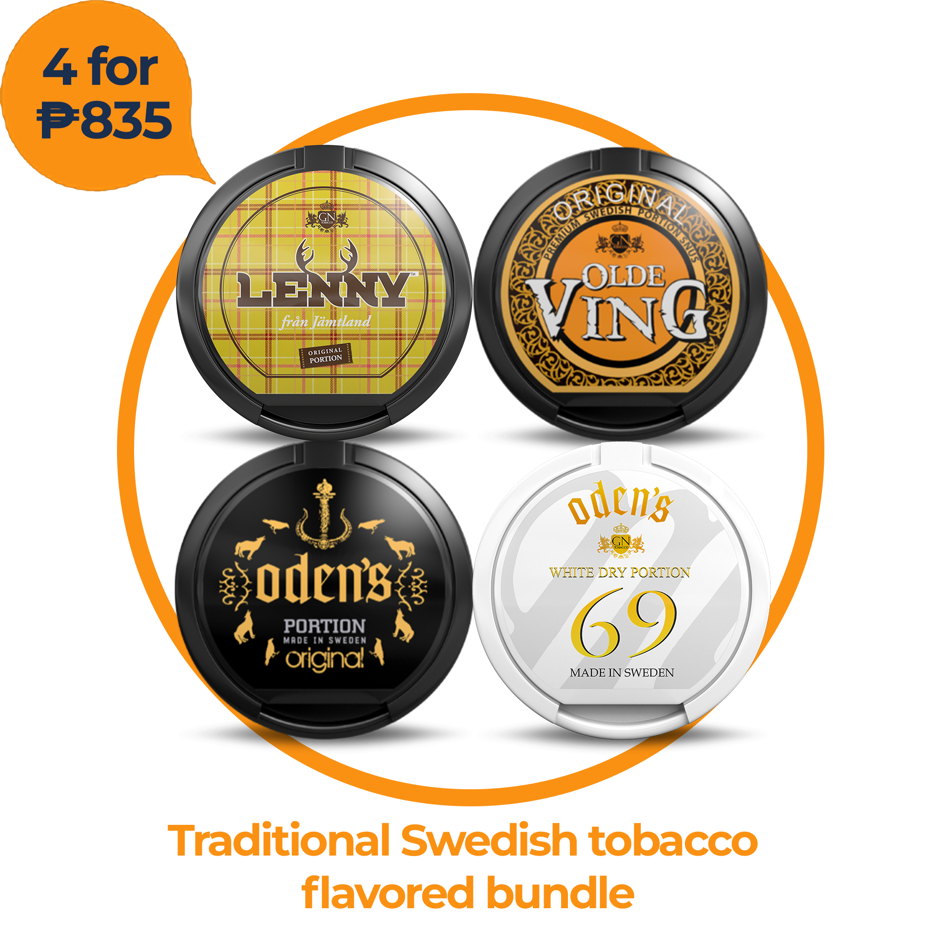 Oden's Extreme Strength Bundle of 4
