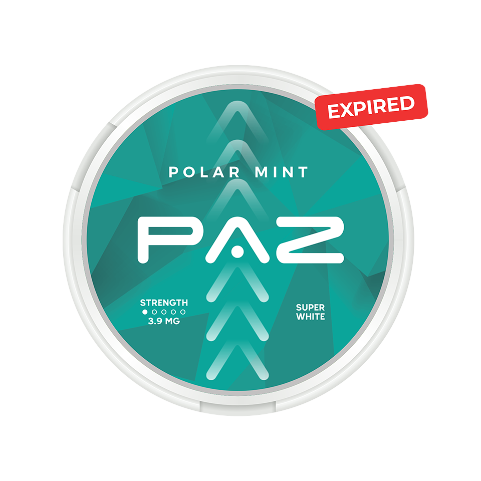 Paz Polar Mint 4mg Slim Nicotine Pouches