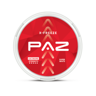 PAZ X-Freeze Super Strong Nicotine Pouches