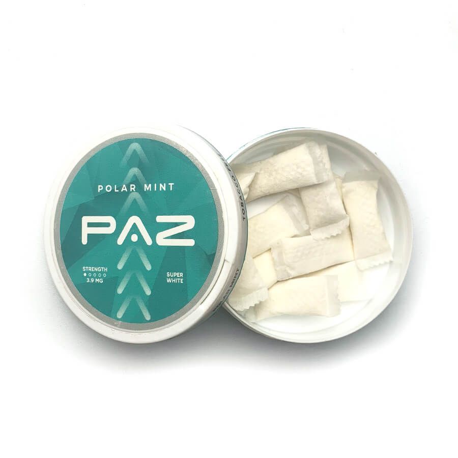 Paz Polar Mint 4mg Slim Nicotine Pouches - Image 2