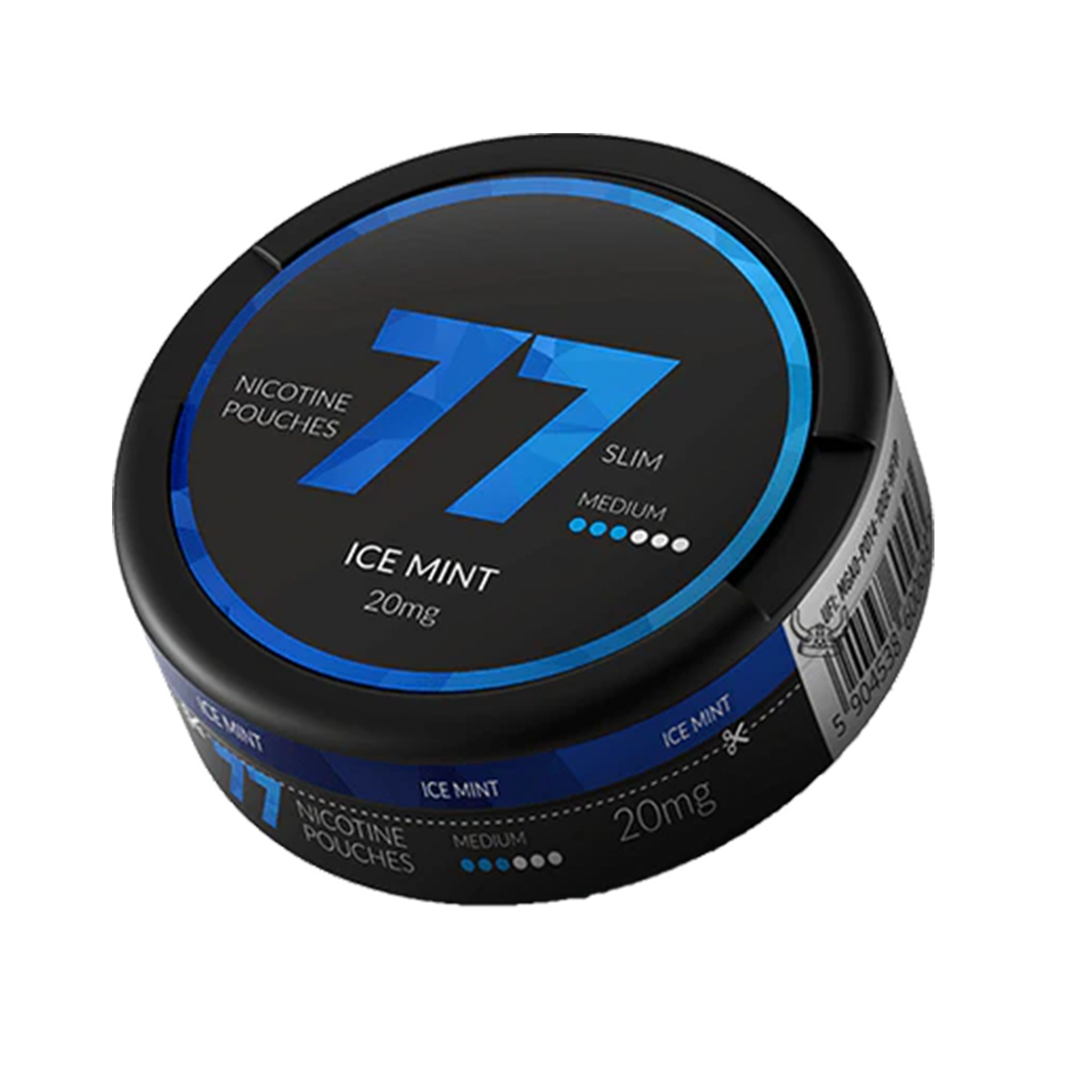 77 Ice Mint 20mg Slim Nicotine Pouches