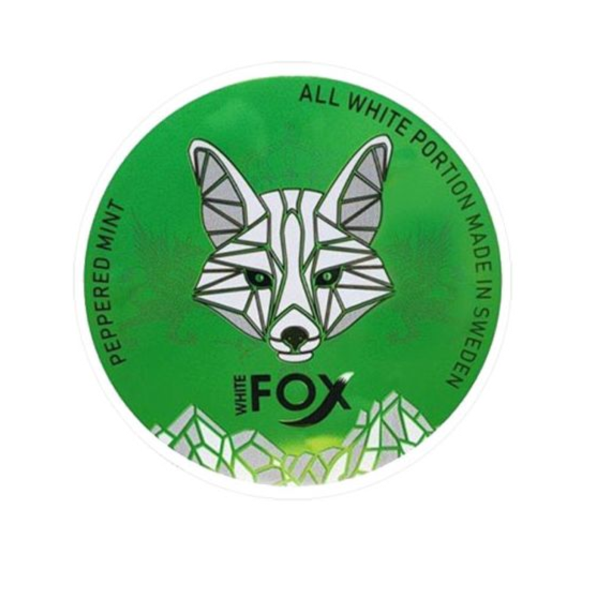White Fox Peppered Mint Nicotine Pouches
