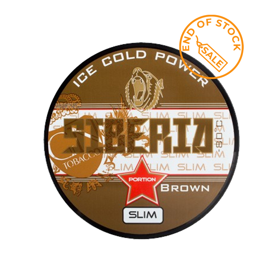 Siberia -80°C Brown Power Slim Portion