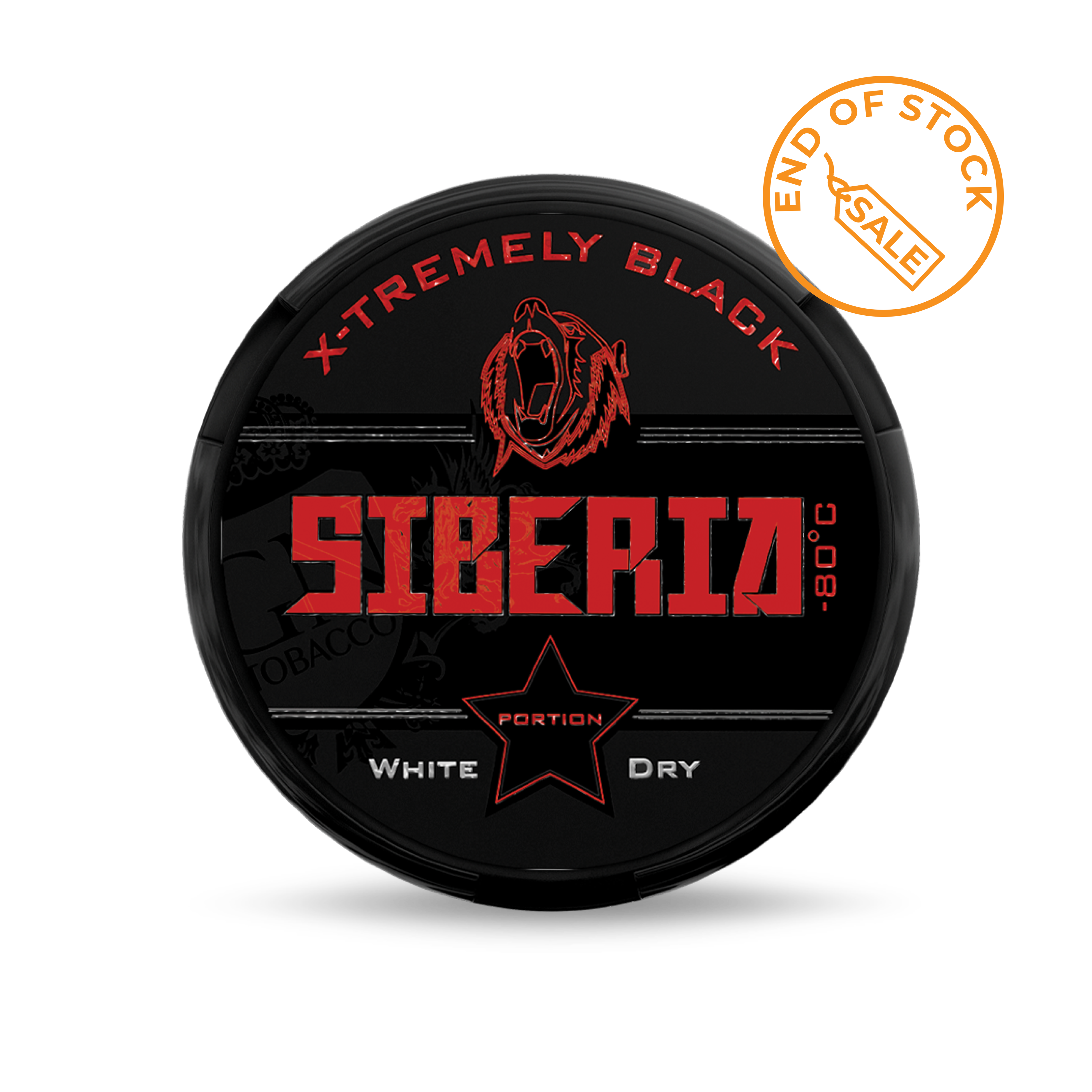 Siberia -80°C Extremely Black White Dry