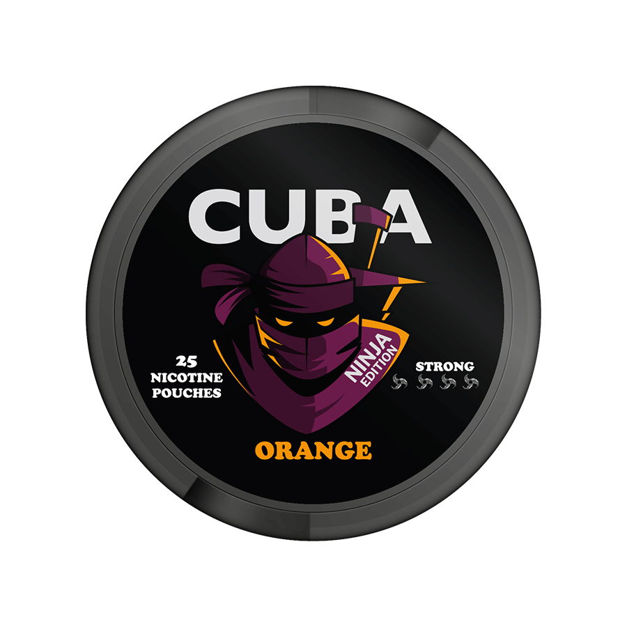 Cuba Ninja Orange Strong Slim Nicotine Pouches