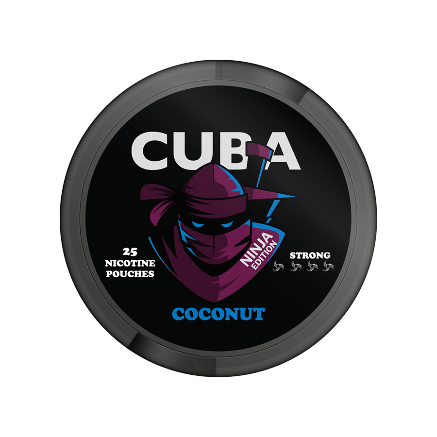 Cuba Ninja Coconut Strong Slim Nicotine Pouches