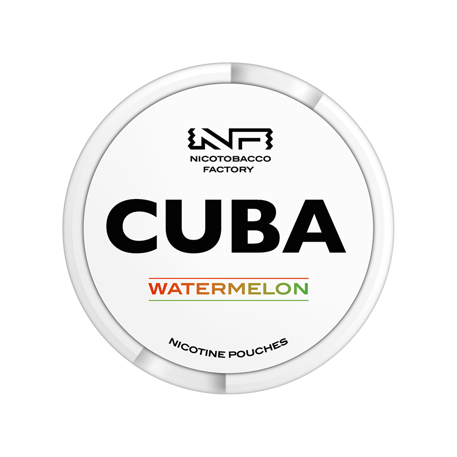 Cuba White Watermelon Slim Nicotine Pouches