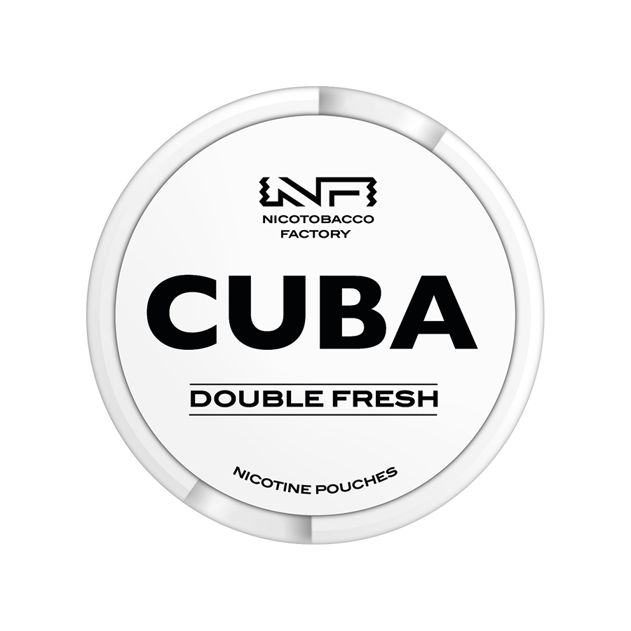 Cuba White Double Fresh Slim Nicotine Pouches
