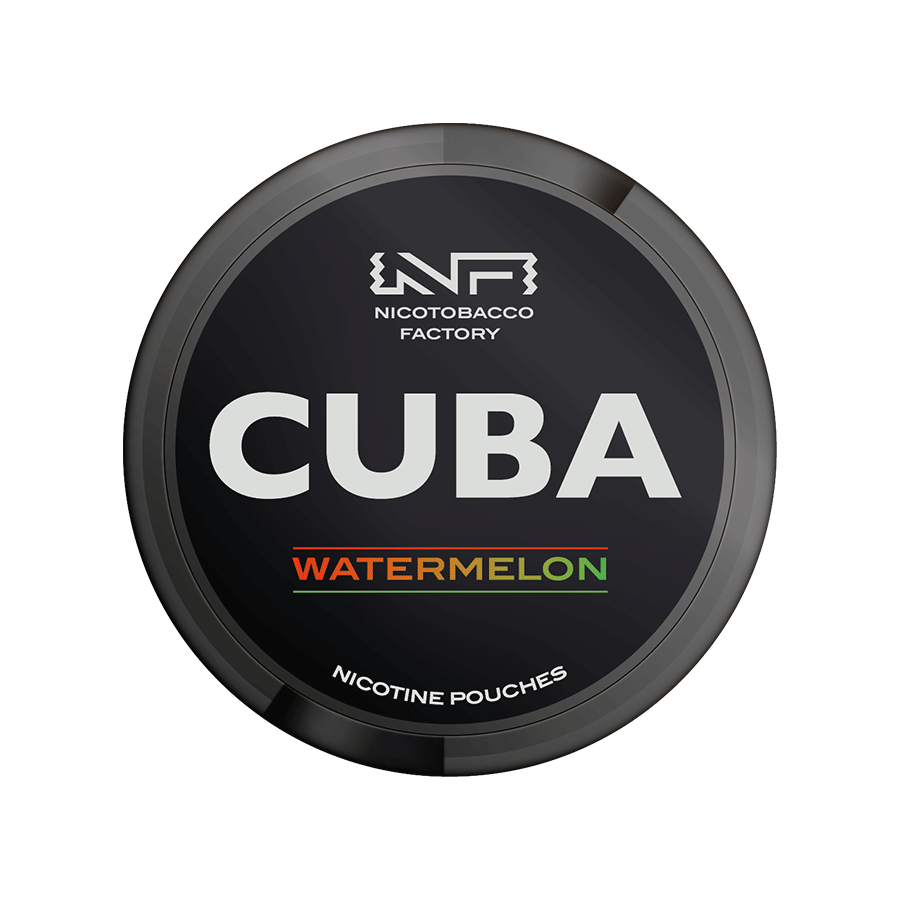 Cuba Black Watermelon Ultra Strong Slim Nicotine Pouches