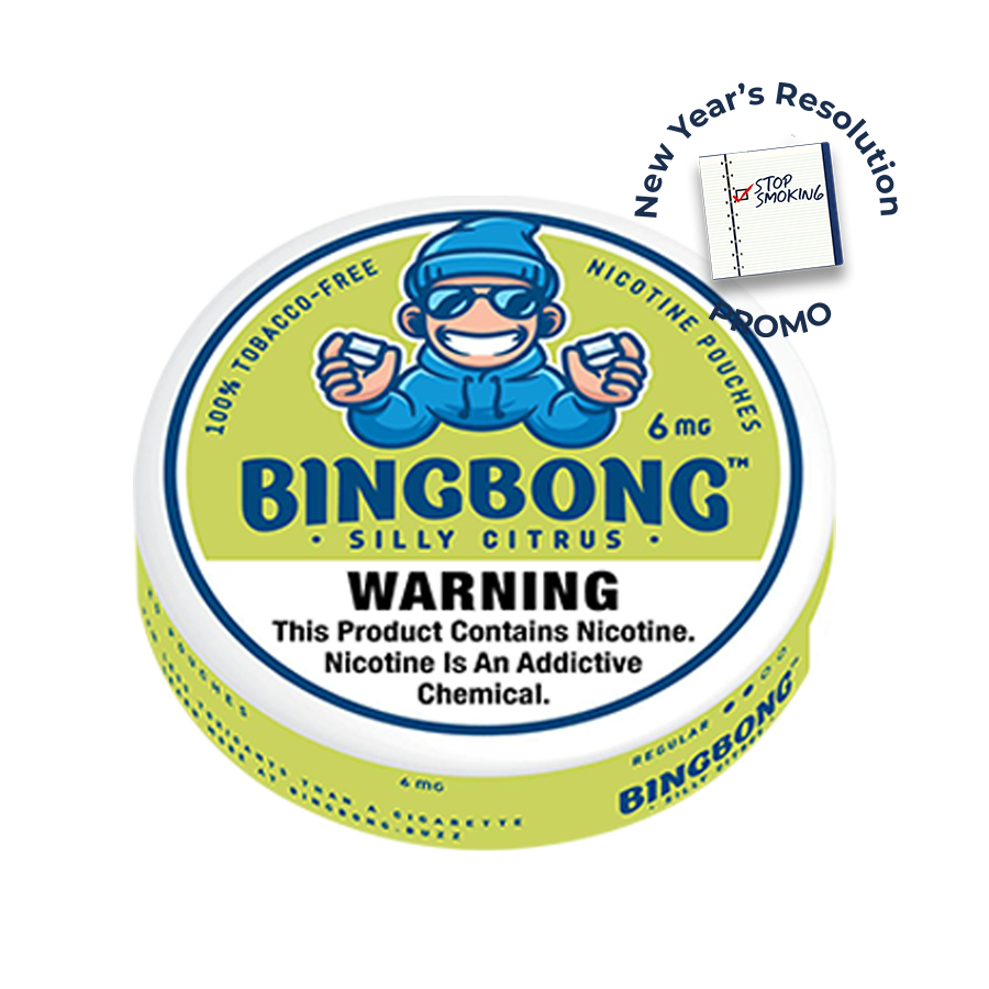 Bingbong Silly Citrus 6mg Slim Nicotine Pouches