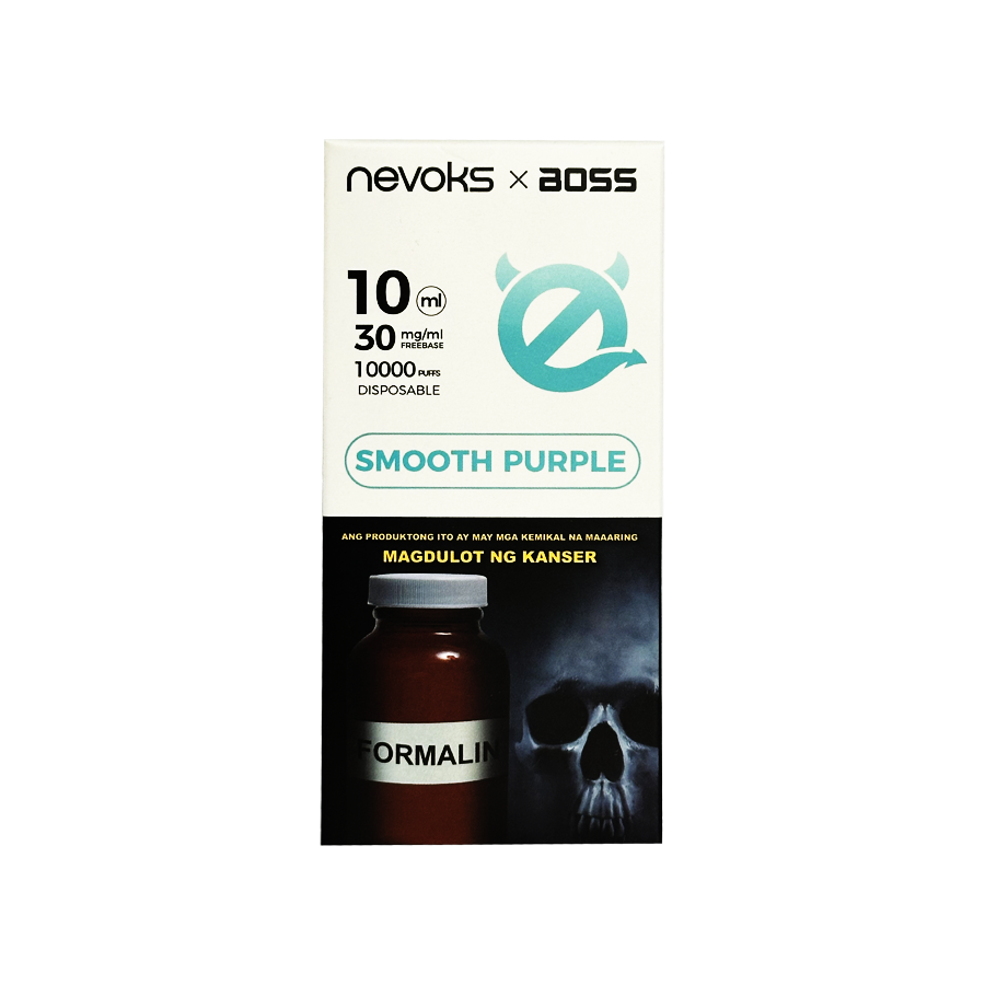 NEVOKS x BOSS Smooth Purple 10000 Disposable Vape