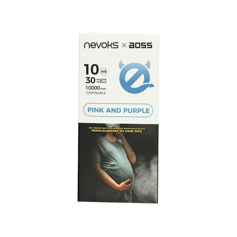 NEVOKS x BOSS Pink and Purple 10000 Disposable Vape