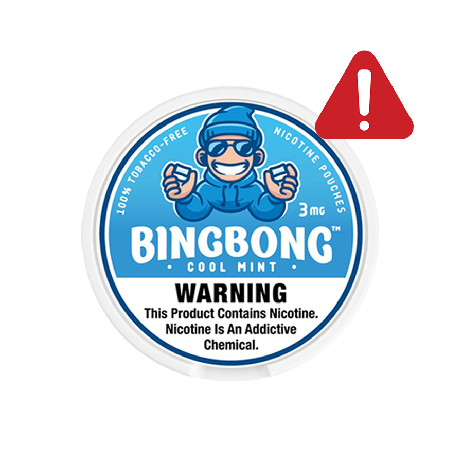 Bingbong Cool Mint 3mg Slim Nicotine Pouches
