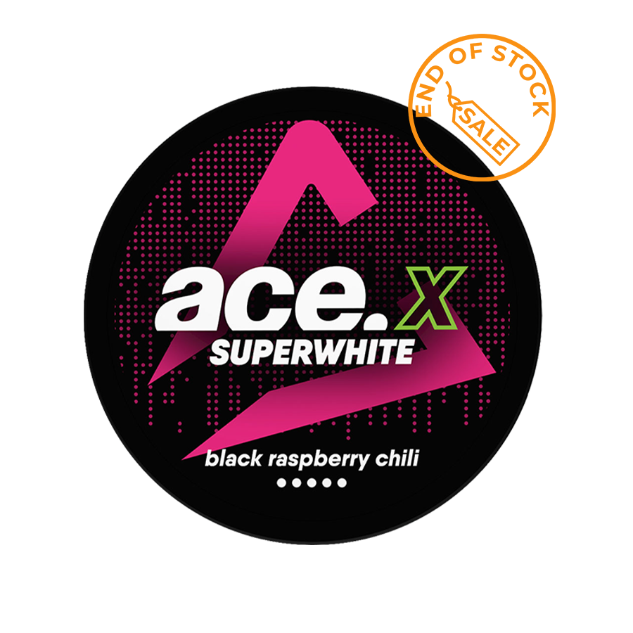 Ace X Black Raspberry Chili Slim Nicotine Pouches