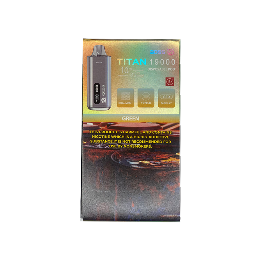 TITAN Green 19000 Disposable Vape