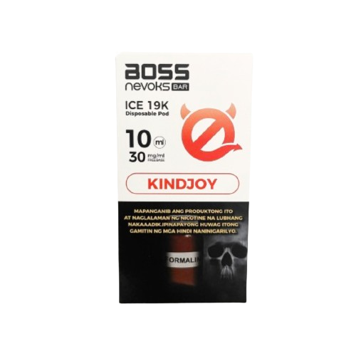 BOSS X NEVOKS ICE Kindjoy 19000 Disposable Vape